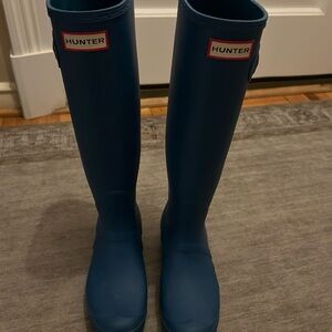 Hunter Classic Navy Tall Boots